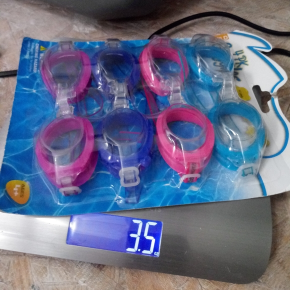 📌4/$20 Kids Swim Goggles NEW Multi-Colors 4pk - Picture 7 of 13